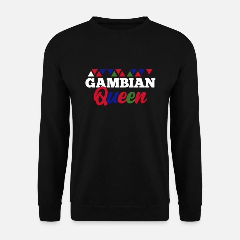 Gambia - Unisex Pullover - Schwarz