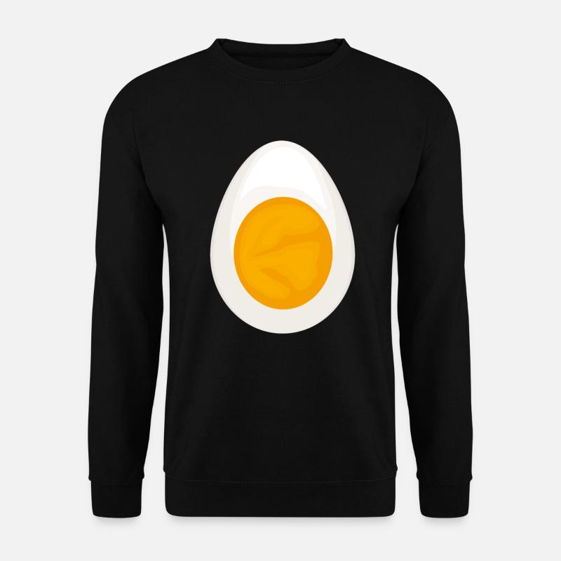 Ei Halloween Kostüm Lustiges Halloween - Unisex Pullover - Schwarz