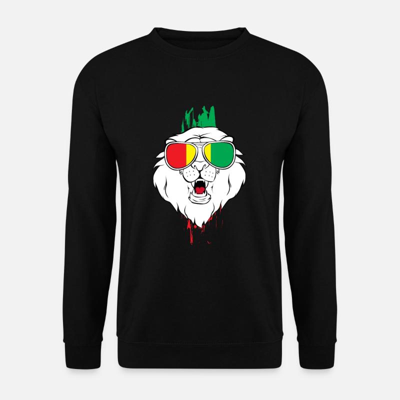 Guinea Queen - Unisex Pullover - Schwarz