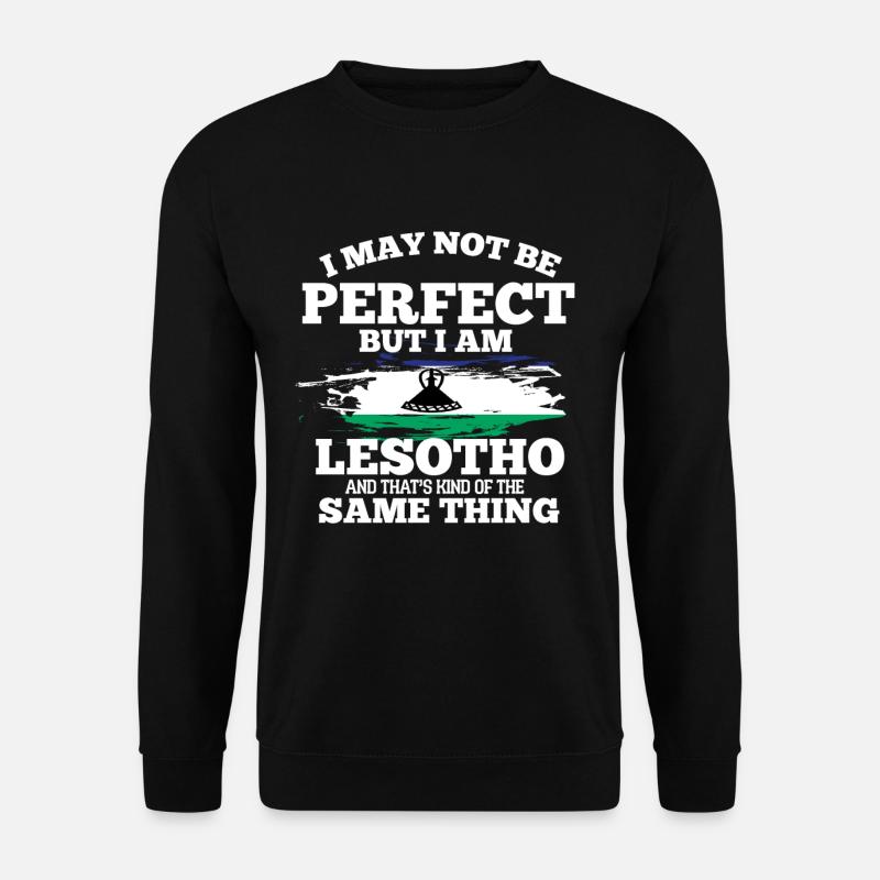 Lesotho - Unisex Pullover - Schwarz