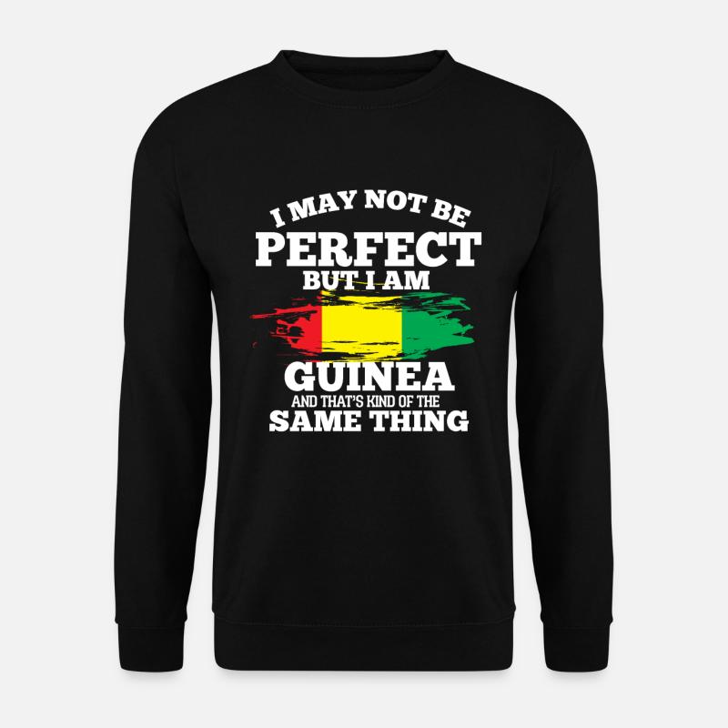 Guinea - Unisex Pullover - Schwarz