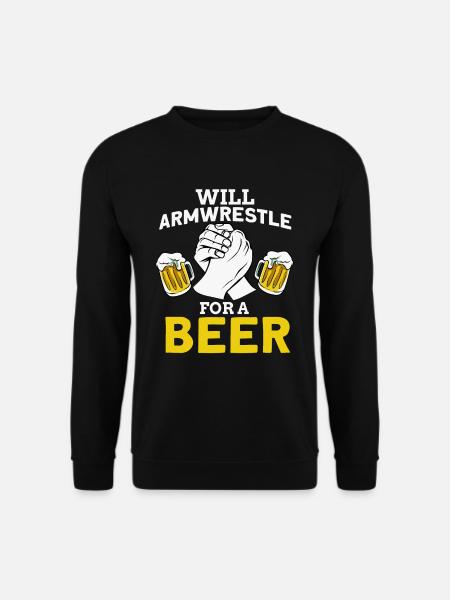Bras de fer - Sweat-shirt Unisexe - noir