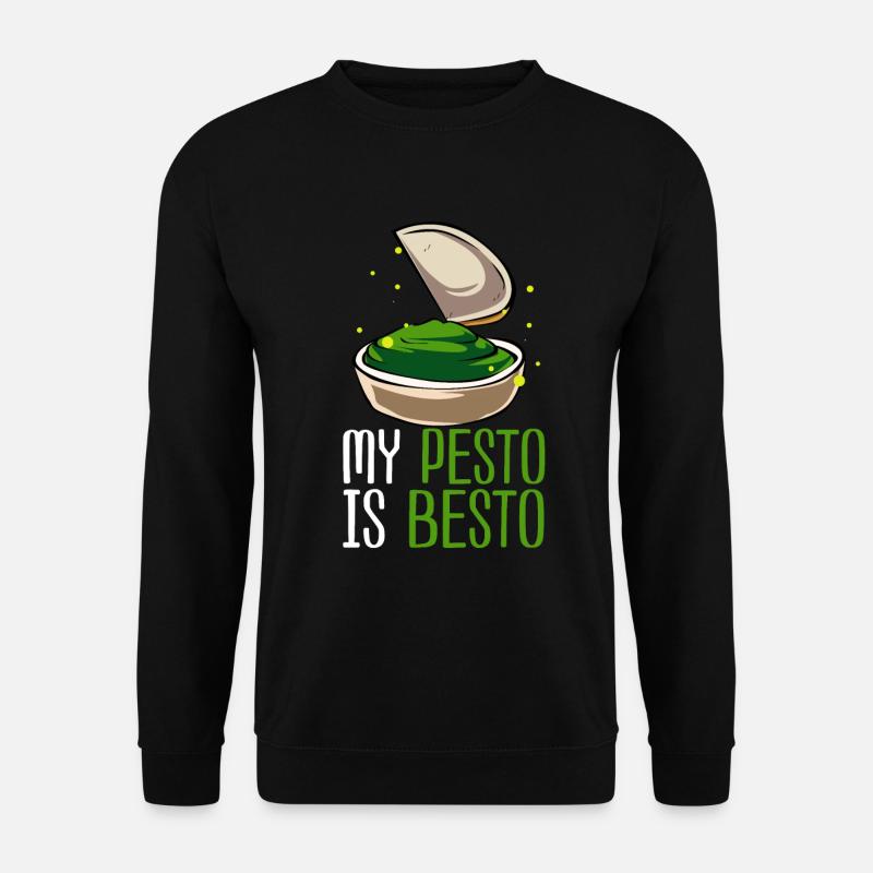 Pesto - Unisex Pullover - Schwarz