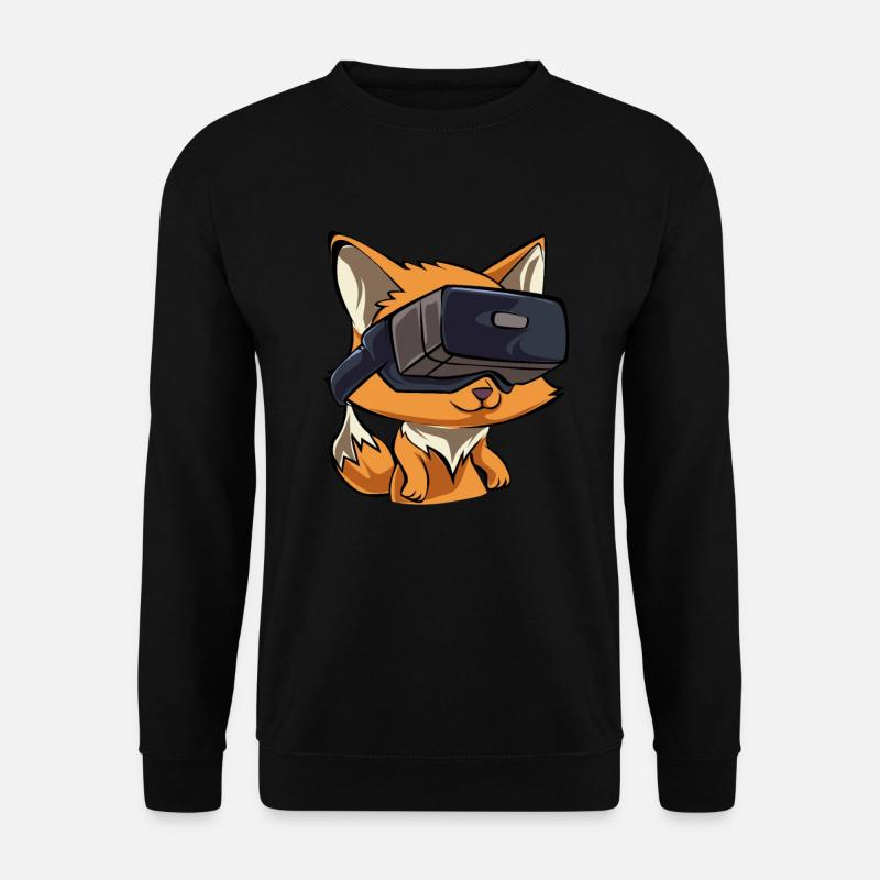 Vr Fuchs - Unisex Pullover - Schwarz