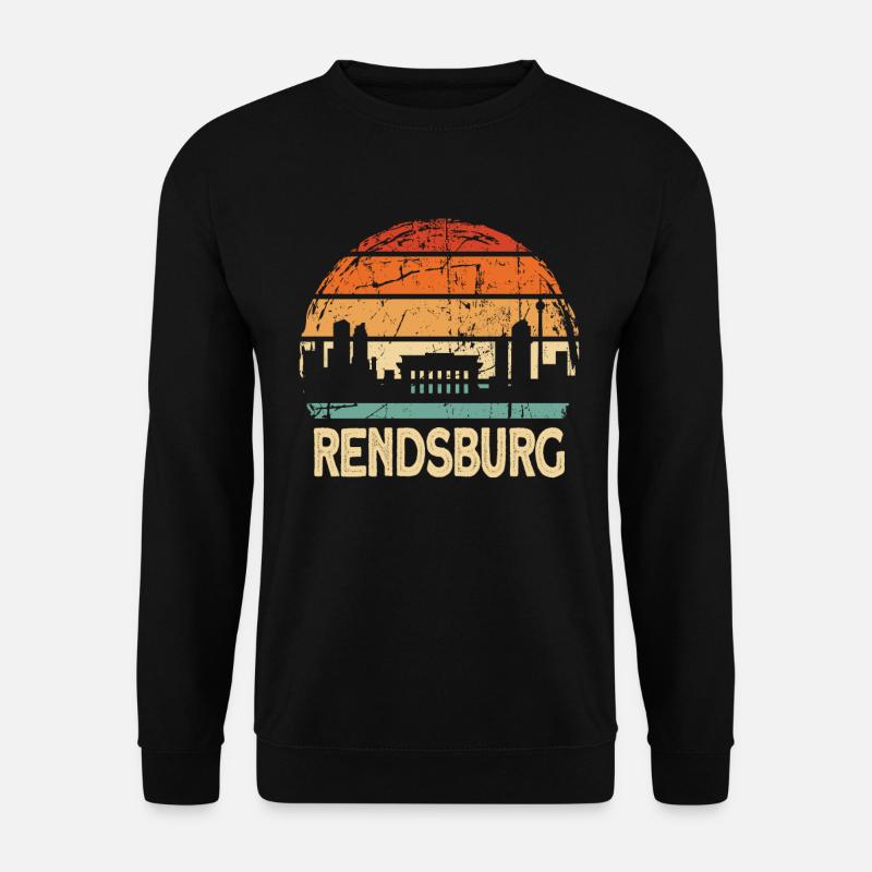 Rendsburg - Sweat-shirt Unisexe - noir