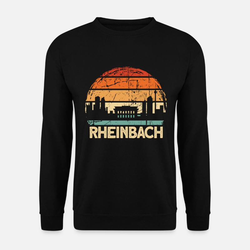 Rheinbach - Unisex Pullover - Schwarz