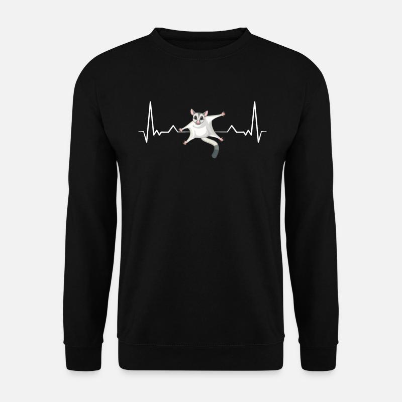 Sugar Glider Flughörnchen - Unisex Pullover - Schwarz