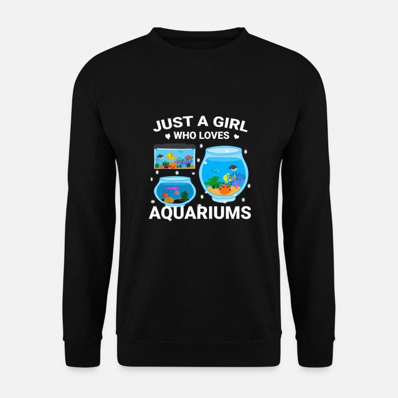 Aquarium Fish Gift - Unisex Sweatshirt - black