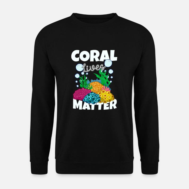 Aquarium Fisch Geschenk - Unisex Pullover - Schwarz