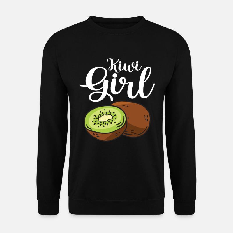 Kiwi - Unisex Pullover - Schwarz