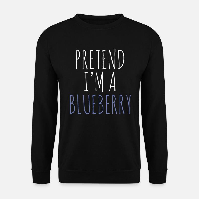 Blauberren Blauberre Geschenk - Unisex Pullover - Schwarz