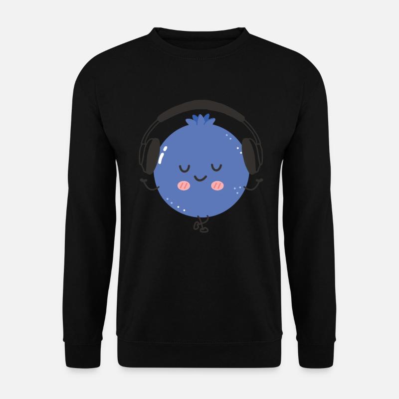 Blauberren Blauberre Geschenk - Unisex Pullover - Schwarz