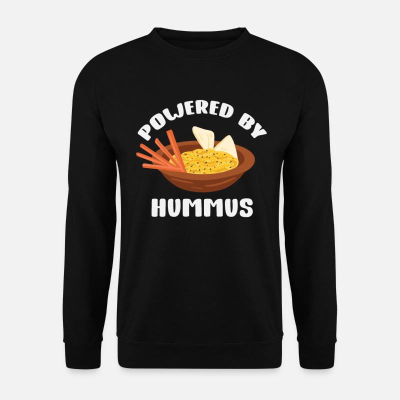Hummus - Unisex Sweatshirt - black