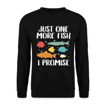 Aquarium - Sweat-shirt Unisexe - noir - Devant - Alina (178cm) & Michal (187cm)
