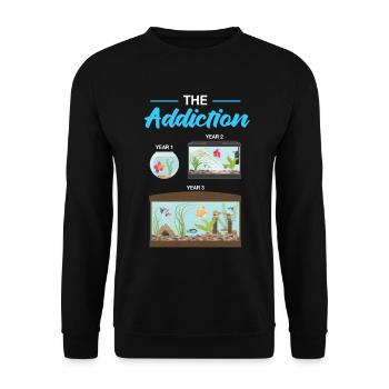 Aquarium - Sweat-shirt Unisexe - noir - Devant - Alina (178cm) & Michal (187cm)