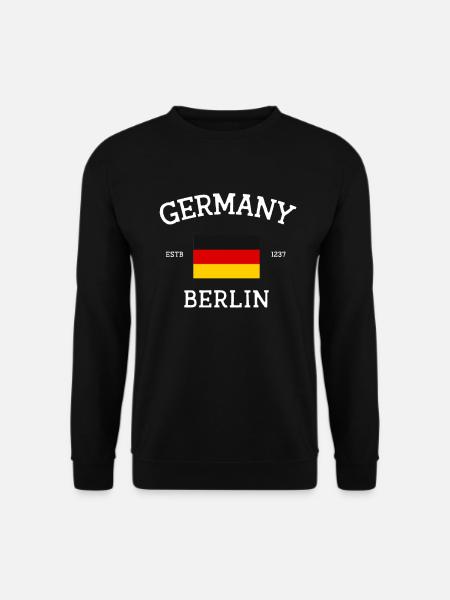 Deutschland - Unisex Pullover - Schwarz