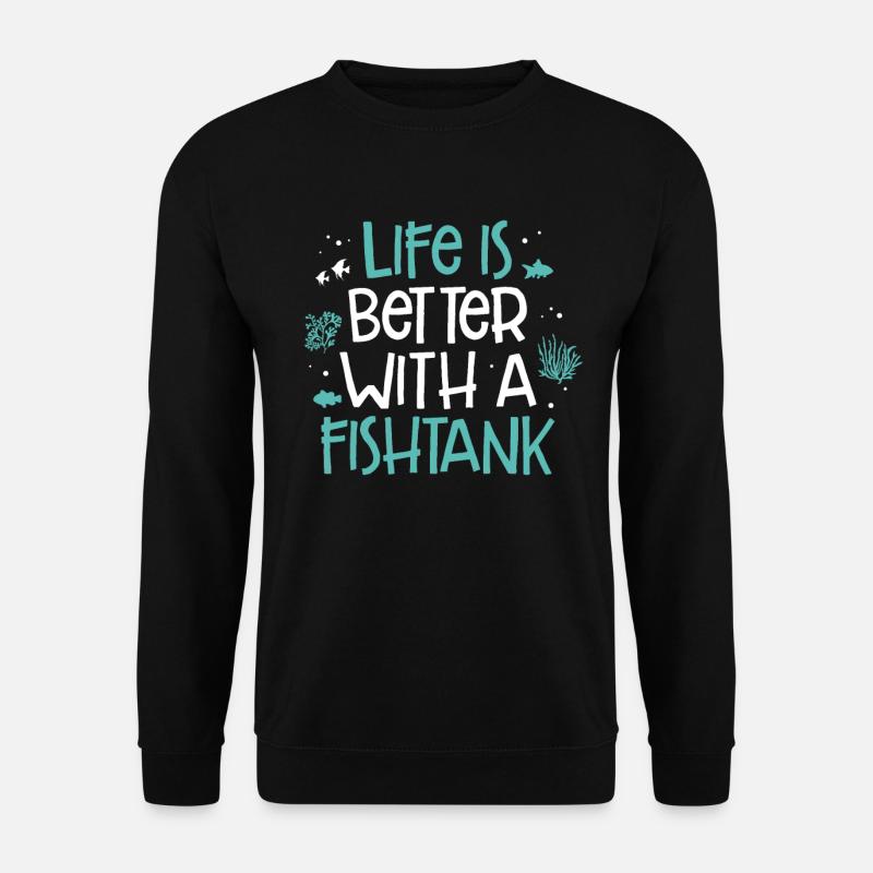 Aquarium - Unisex Pullover - Schwarz