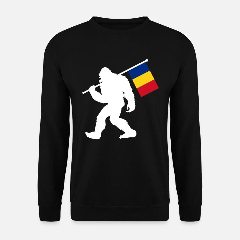 Rumänien - Unisex Pullover - Schwarz