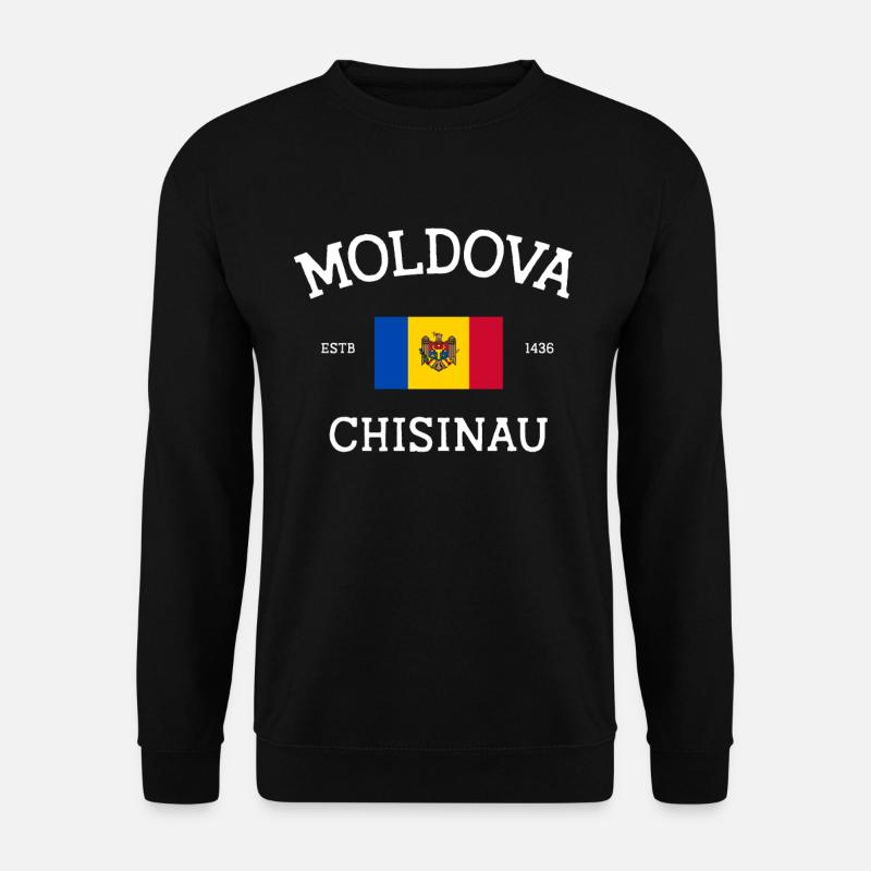 Moldova - Unisex Sweatshirt - black