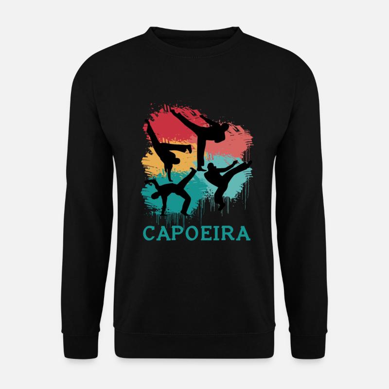Capoeira Retro - Unisex Sweatshirt - black