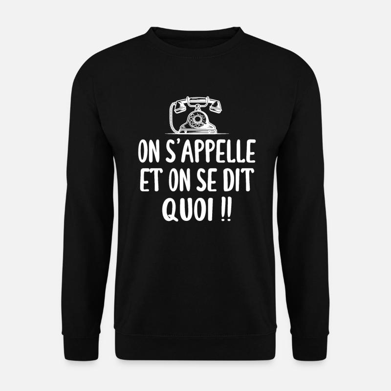 Chtimi, chti, ch'timi - Humour - Sweat-shirt Unisexe - noir