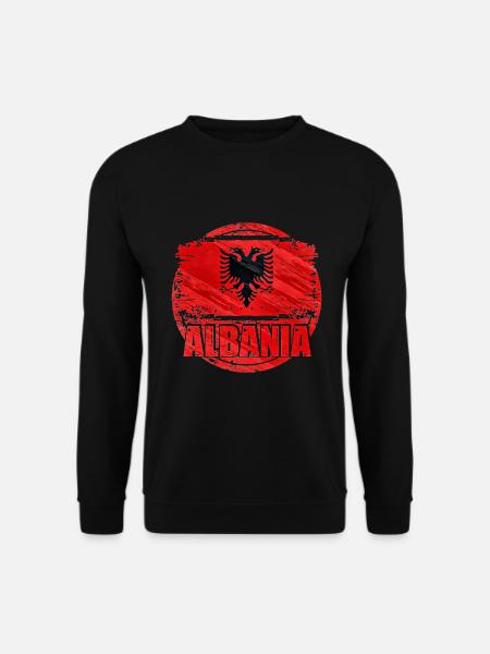 Albania - Unisex Sweatshirt - black