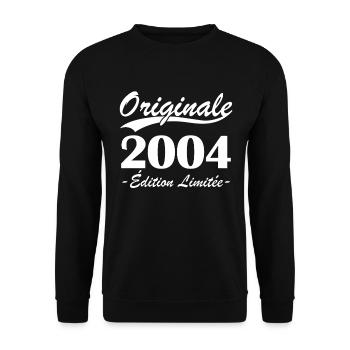 Originale 2004 édition limitée - Sweat-shirt Unisexe - noir - Devant - Alina (178cm) & Michal (187cm)