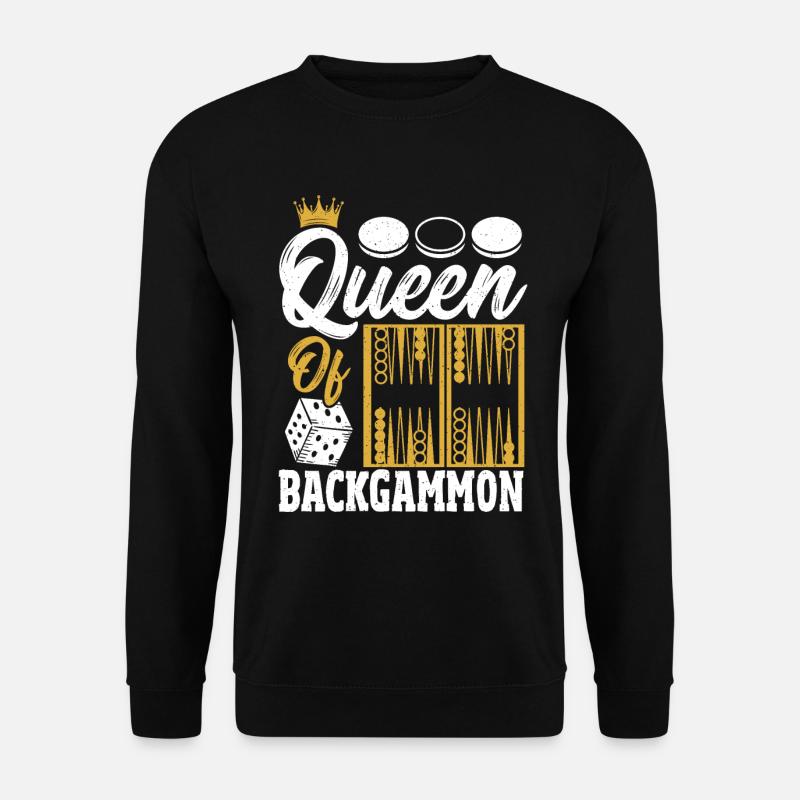 Backgammon - Unisex Sweatshirt - black