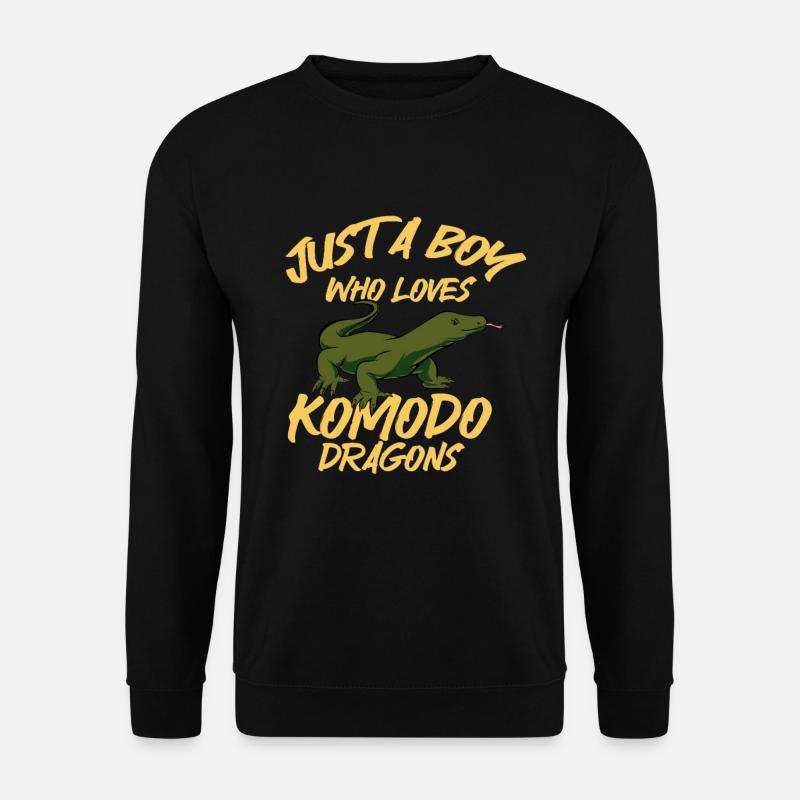Komodo Dragon Komodo Lover Gift - Unisex Sweatshirt - black
