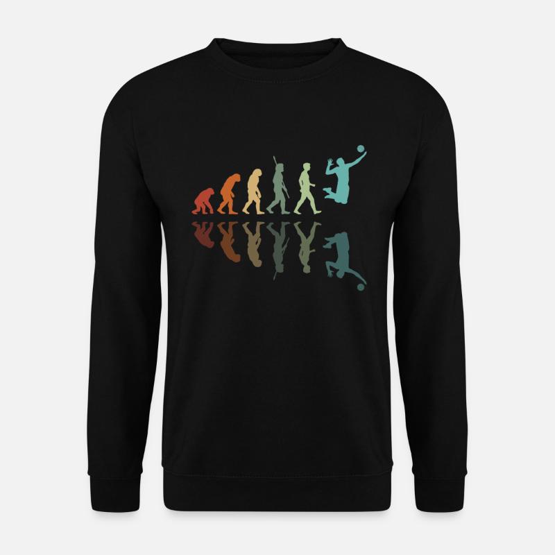 Volleyball Evolution - Unisex Sweatshirt - black