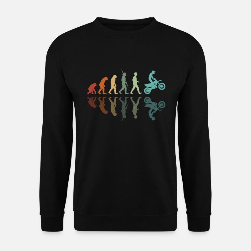 Motocross Entwicklung - Unisex Pullover - Schwarz