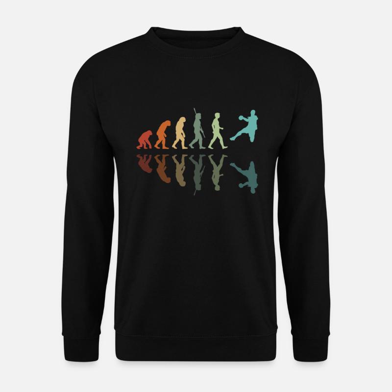 Handball-Evolution - Unisex Pullover - Schwarz