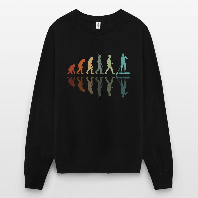 Paddleboard Evolution Unisex Sweatshirt