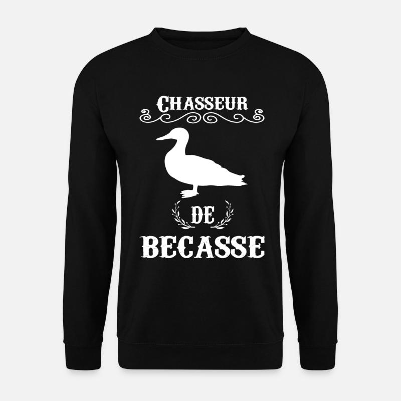 Chasseur De Bécasse - Sweat-shirt Unisexe - noir