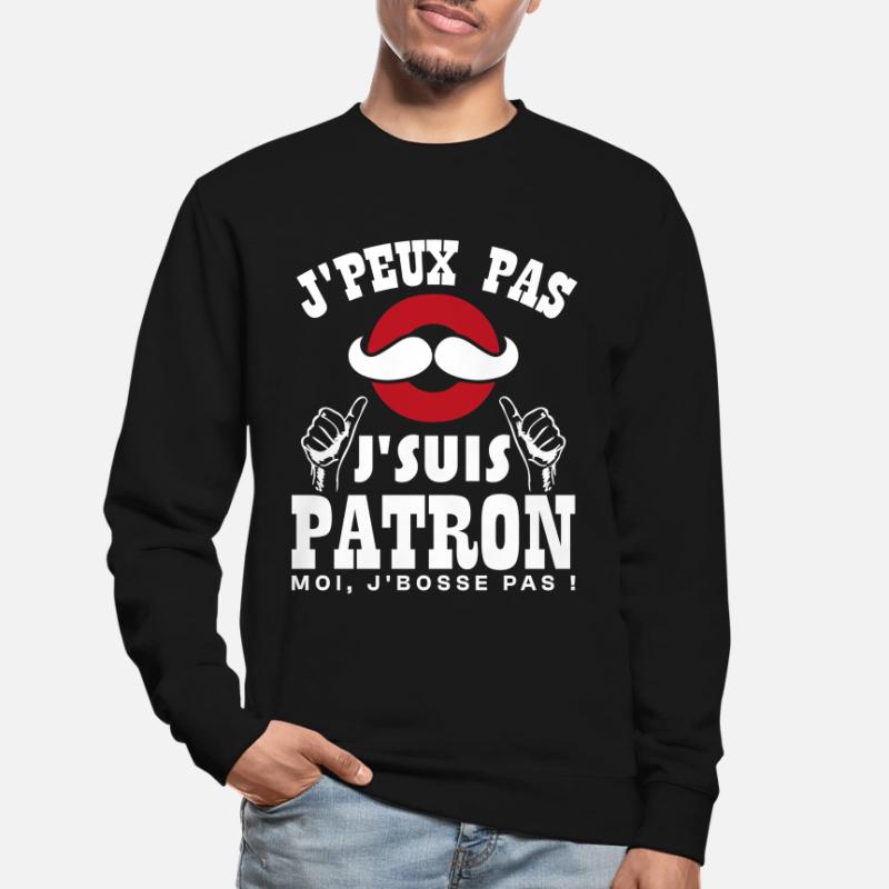 Ich kann nicht, ich bin ein Chef Unisex Pullover