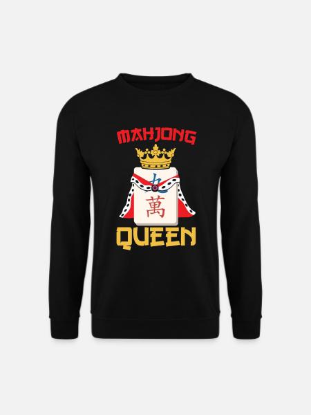 Gift for Mahjong Fans - Unisex Sweatshirt - black