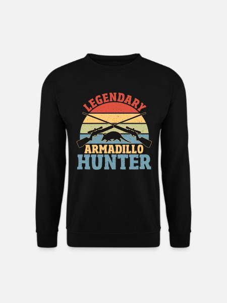 Armadillo Pet Armadillo Gift - Unisex Sweatshirt - black