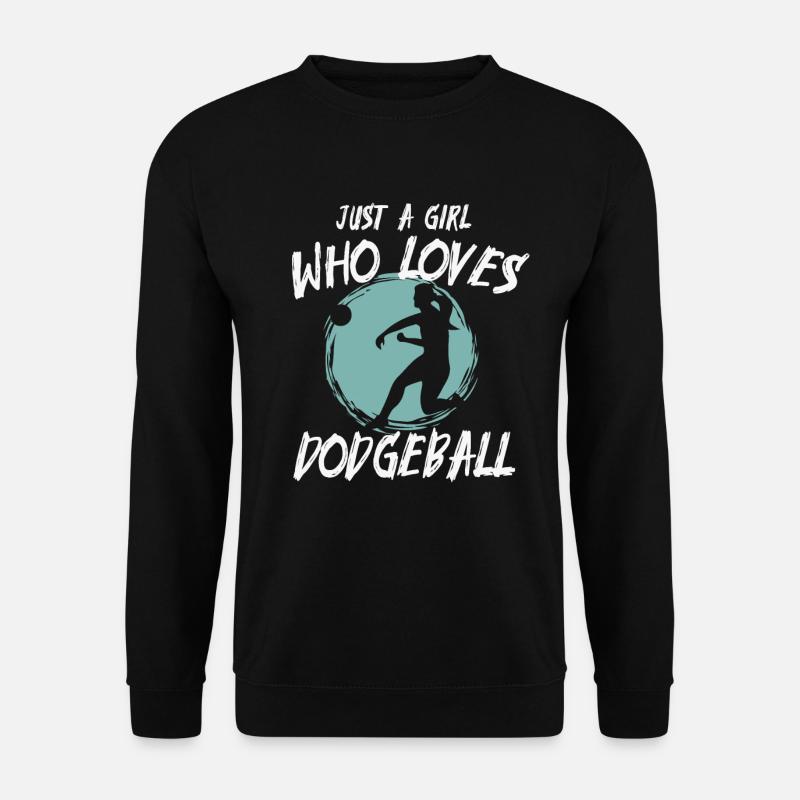 Geschenk für Dodgeball Spieler - Unisex Pullover - Schwarz