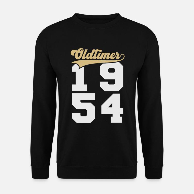 Oldtimer 1954 - Unisex Pullover - Schwarz