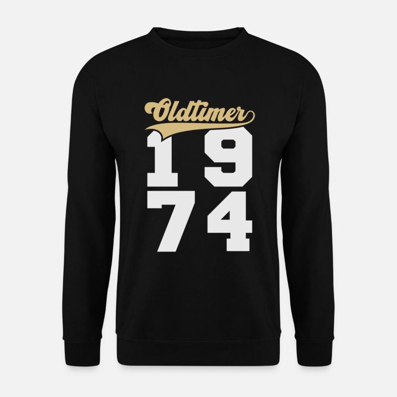 Oldtimer 1974 - Unisex Sweatshirt - black