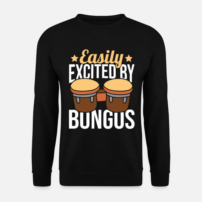 Bongo Music Gift - Unisex Sweatshirt - black