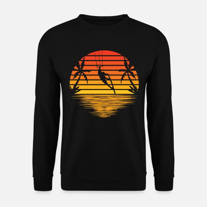 Kitesurfing - Unisex Sweatshirt - black