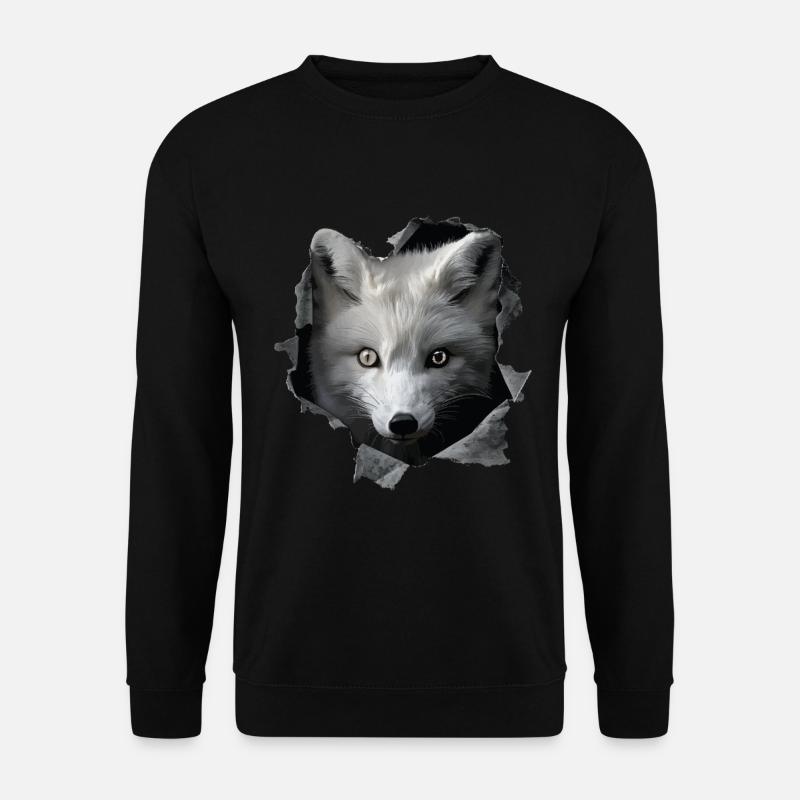 Arctic Wolf - Unisex Sweatshirt - black