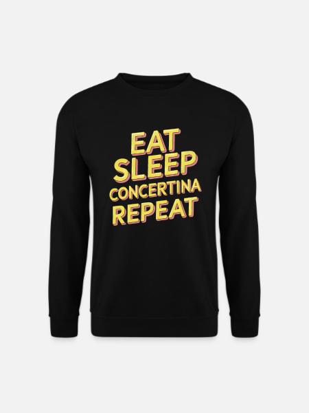 Concertina - Unisex Sweatshirt - black
