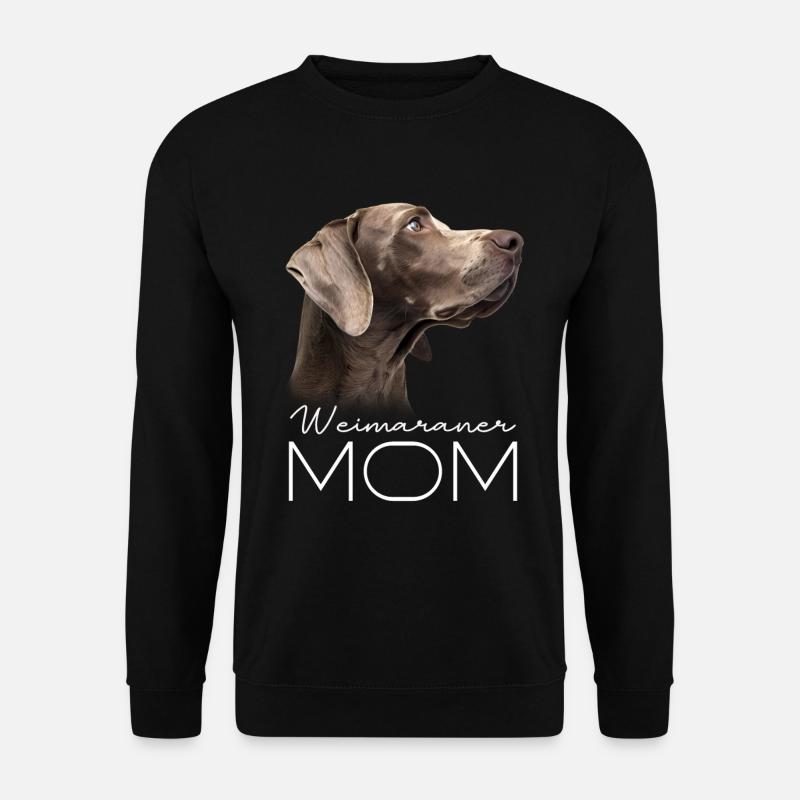 Weimaraner Mama - Unisex Pullover - Schwarz