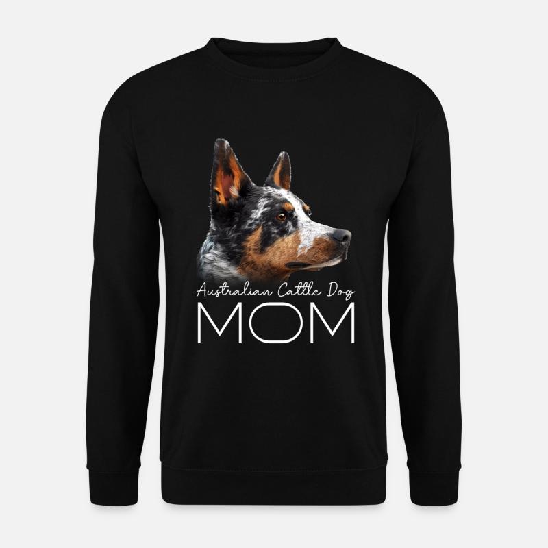 Australian Cattle Dog Mama - Unisex Sweatshirt - black