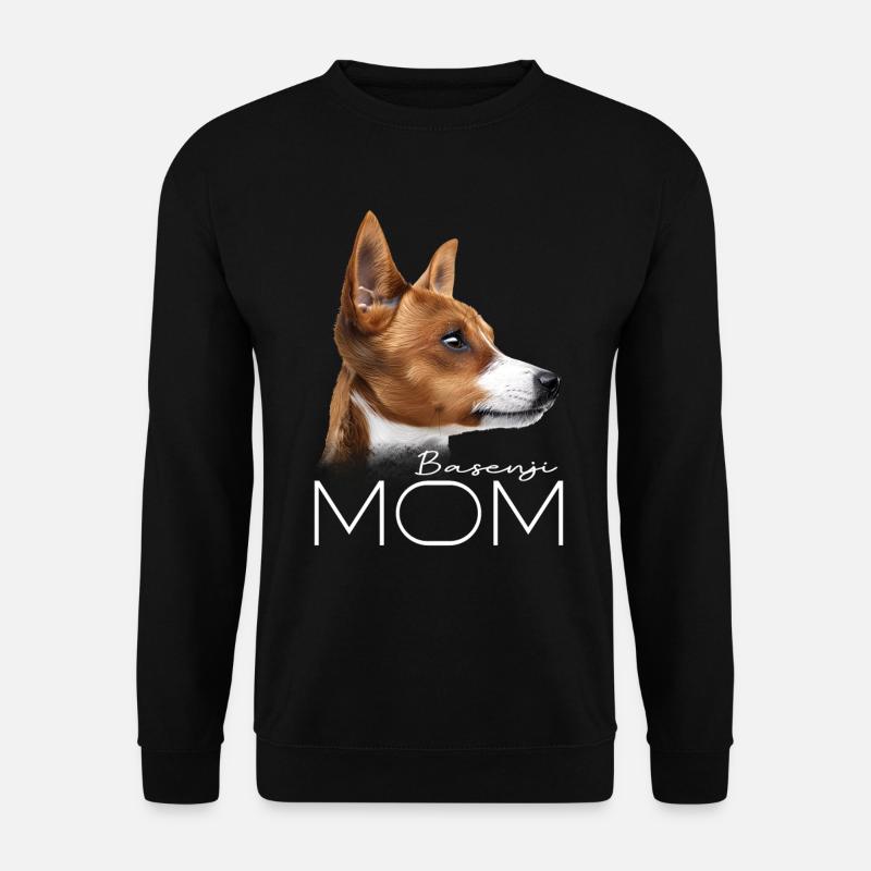 Basenji Mom - Unisex Sweatshirt - black
