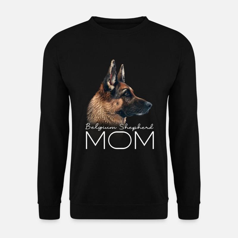 Belgium Shepherd Mama - Unisex Sweatshirt - black
