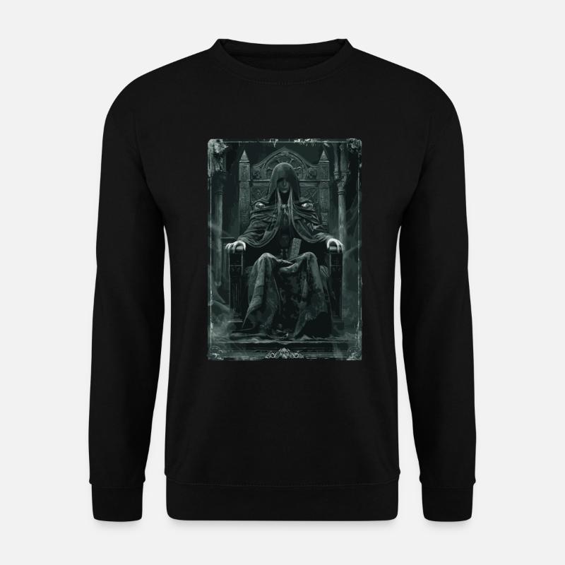 Die Hohepriesterin Tarot - Unisex Pullover - Schwarz