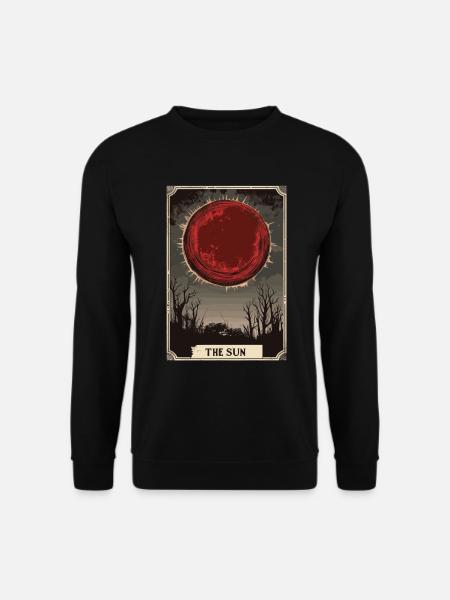 The Sun Tarot - Unisex Sweatshirt - black